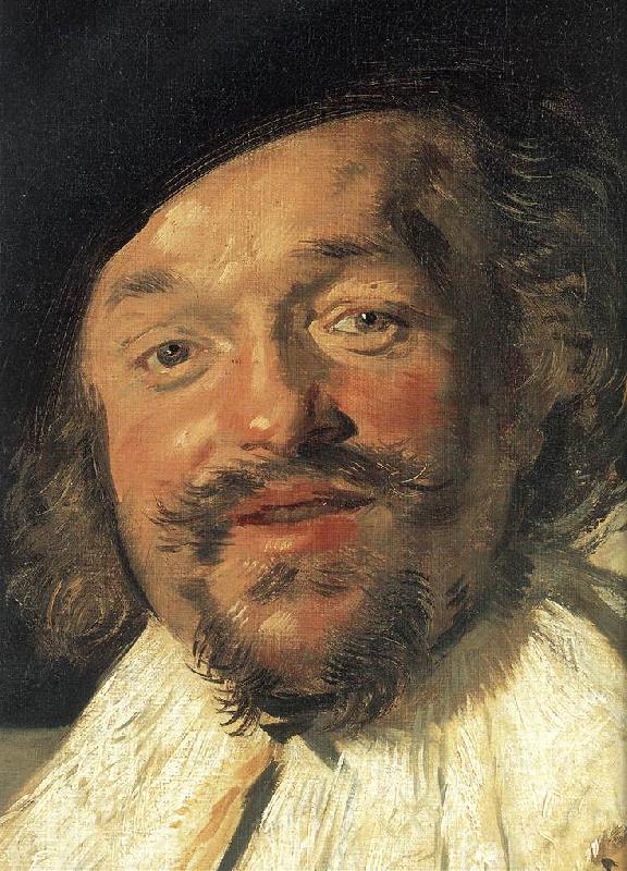 HALS, Frans The Merry Drinker (detail) oil painting image